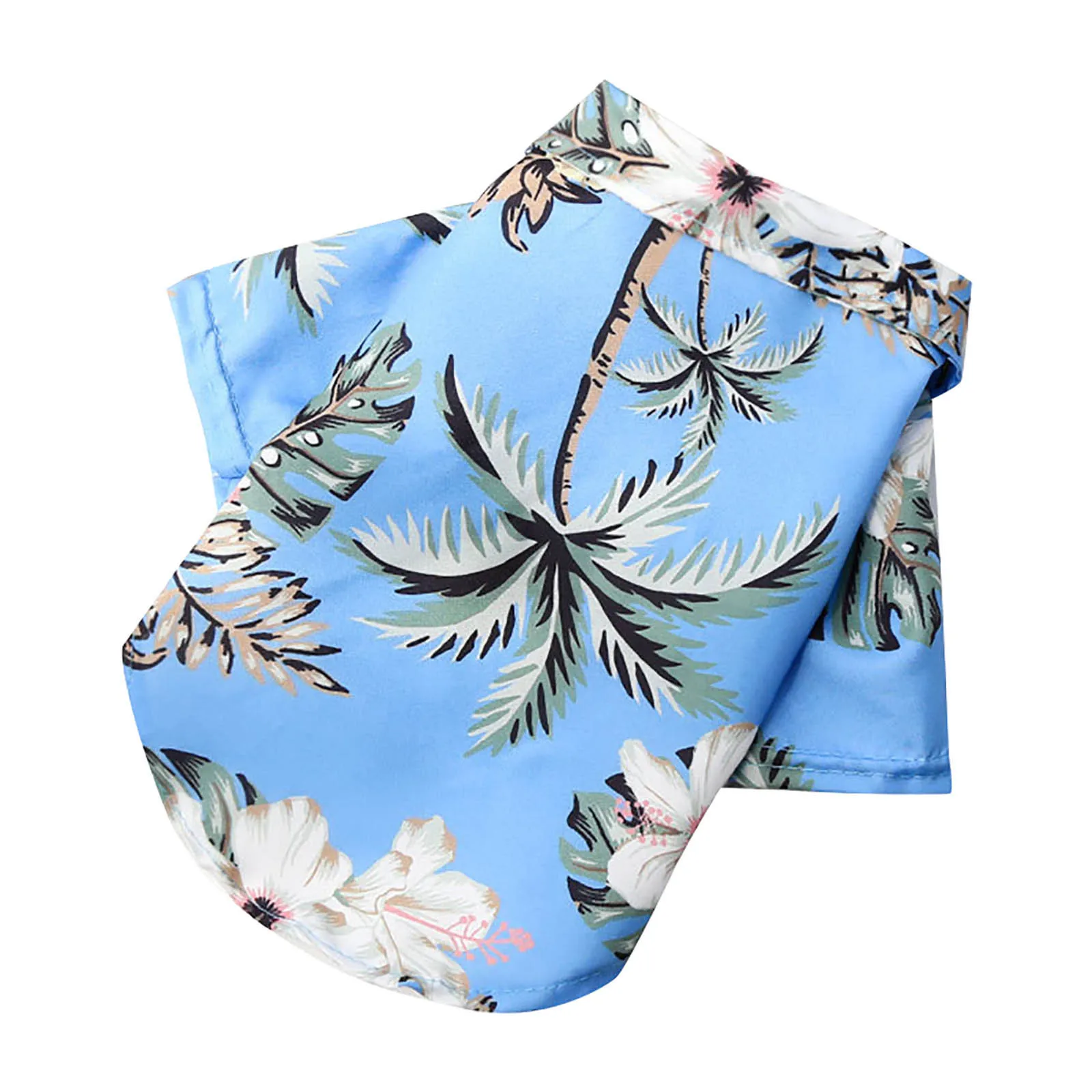 Pet Summer Cotton Shirts Hawaii Style Floral Pattern Dog Shirt Hawaiian Printed Puppy Doggie Shirt Beach Breathable Cool Clothes - Image 9