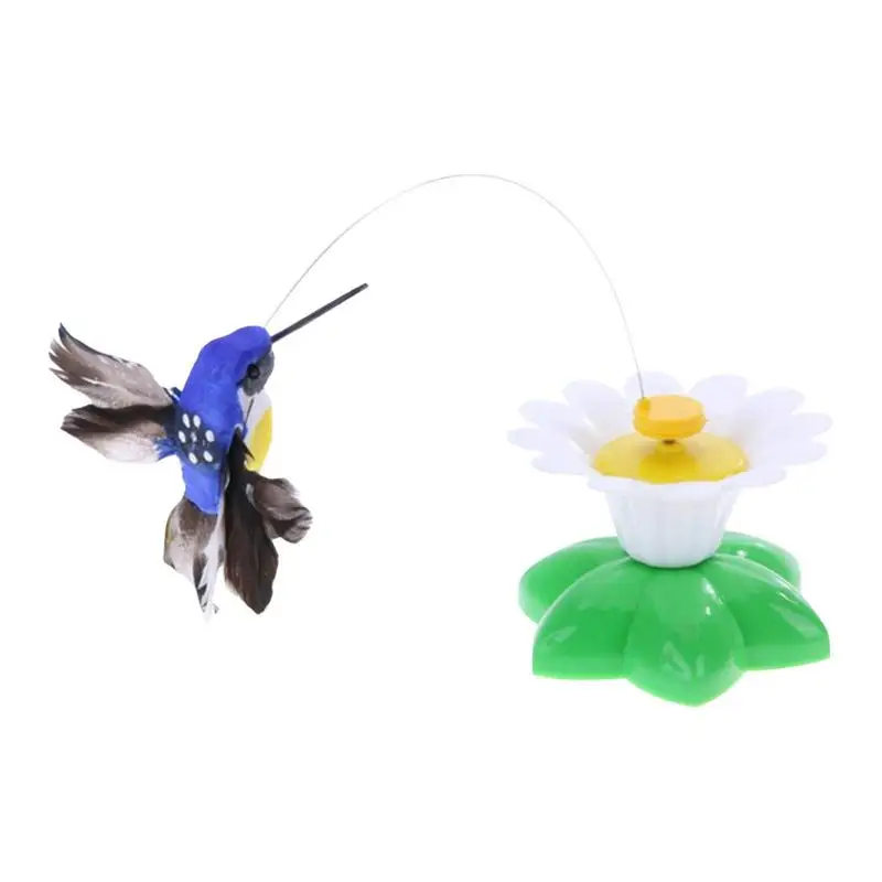 Automatic Electric Rotating Cat Toy Colorful Bird Animal Shape Plastic Funny Pet Dog Kitten Interactive Toys Pet Toys - Image 3